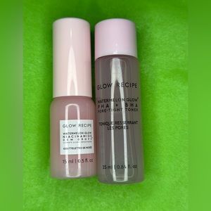 Glow Recipe deluxe samples niacinimide & bha toner